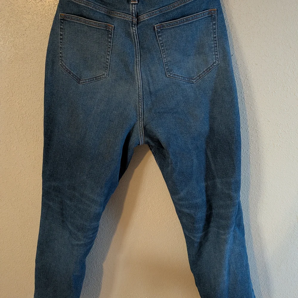 Lands' End Denim with Red Plaid Interior - Picture 3 of 5
